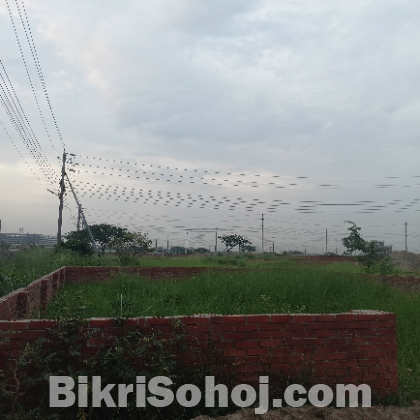 বসুন্ধরা- এন - ব্লকে ৩ কাটা প্লট বিক্রয় হবে।